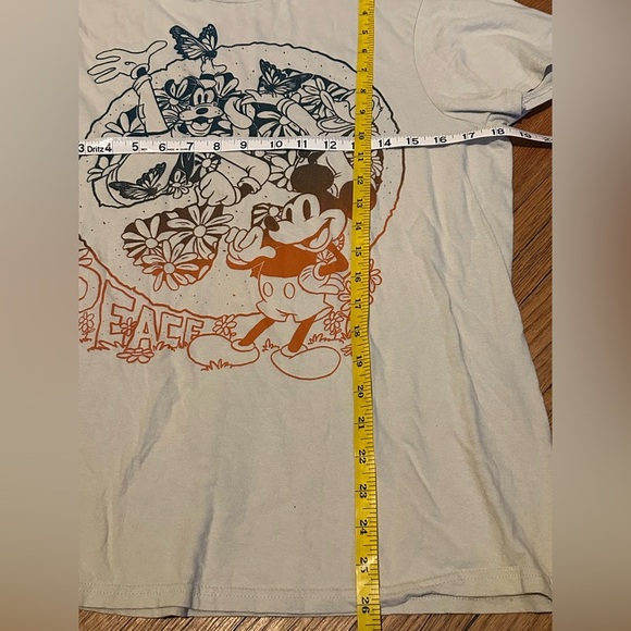 Disney Mickey Mouse Beige T-Shirt - Picture 4 of 4